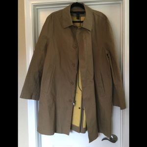 DKNY trench rain jacket